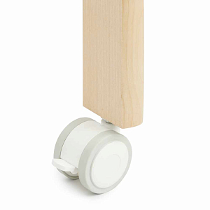 Кроватка детская Happy Baby "Mirra light", c матрасом и простыней, кремовая